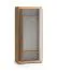 Kleiderschrank / Drehtürenschrank Athens 01 | Maße: 87 x 53 x 195 cm | Farbe: Eiche Evoke | 2 Türen | 1 Kleiderstange | Griffe: Kunststoff | Soft-Close