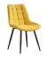 Stuhl Maridi 283, Farbe: Gelb - Abmessungen: 88 x 53 x 55 cm (H x B x T)