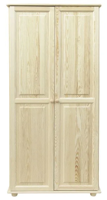 Kleiderschrank Holz natur