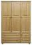 Kleiderschrank Kiefer 120 cm