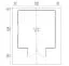 Gartenhaus mit Satteldach, 70 mm Blockbohlenhaus, aus nordischen Fichtenholz, Grundfläche: 8,48 m², Fenster und Doppeltür aus Isolierglas, Außenmaße: 320 x 265 cm