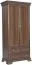 Drehtürenschrank / Kleiderschrank Sentis 15, Farbe: Dunkelbraun - 193 x 88 x 49 cm (H x B x T)