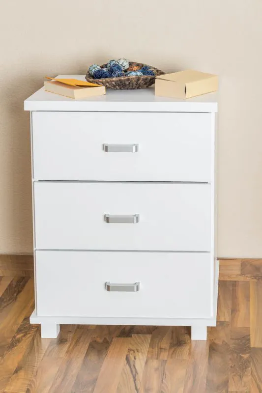 Weiße Kommode 60cm breit
