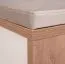 Garderoben Komplett - Set I Gataivai, 5-teilig, Farbe: Beige Hochglanz / Walnuss