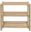 Schuhregal Buche Vollholz massiv natur Junco 224 - 70 x 58 x 26 cm (H x B x T)