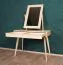 Schminktisch Kiefer massiv natur Aurornis 65 - Abmessungen: 150 x 96 x 40 cm (H x B x T)
