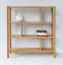 Regal | Massivholz | 6 Fächer | Eichenholz geölt | Farbe: Eiche | 93 x 28 x 100 cm | Seille 07