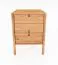 Nachtkommode Wellsford 07 Wildeiche massiv geölt - Abmessungen: 69 x 60 x 36 cm (H x B x T)