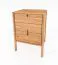 Nachtkommode Wellsford 07 Wildeiche massiv geölt - Abmessungen: 69 x 60 x 36 cm (H x B x T)