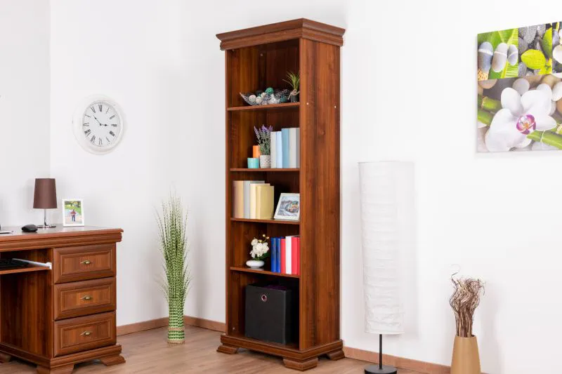 Regal Sentis 19, Farbe: Dunkelbraun - 193 x 68 x 40 cm (H x B x T)