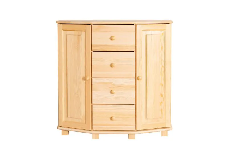Kommode 2 Türen 100 cm breit