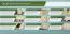 Kleiderschrank Holz natur 013 - Abmessung 190 x 80 x 60 cm (H x B x T)