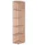 Eckregal Garut 10, Farbe: Sonoma Eiche - Abmessungen: 194 x 40 x 40 cm (H x B x T)