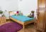 Futonbett / Massivholzbett Wooden Nature 03 Eiche geölt - Liegefläche 90 x 200 cm (B x L)