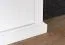 Schrank Lotofaga 05, Farbe: Weiß / Walnuss - 193 x 65 x 38 cm (H x B x T)