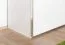 Schwebetürenschrank / Kleiderschrank Siumu 08, Farbe: Weiß / Weiß Hochglanz - 224 x 230 x 61 cm (H x B x T)