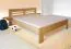 Jugendbett Buche massiv Vollholz natur 114, inkl. Lattenrost - Abmessung 180 x 200 cm
