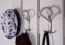 Garderobe Potes 02, Farbe: Weiß - 209 x 50 x 37 cm (H x B x T)