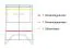 Vitrine Kastav 09, Farbe: Eiche / Schwarz, teilmassiv - 140 x 100 x 40 cm (H x B x T)