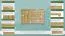 Kommode Kiefer massiv Vollholz natur 036 - Abmessung  78 x 118 x 47 cm (H x B x T)