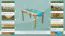 Tisch Kiefer massiv Vollholz natur 001 (eckig) - Abmessung 130 x 80 cm (B x T)