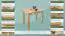 Tisch Kiefer massiv Vollholz natur 001 (eckig) - Abmessung 90 x 55 cm (B x T)