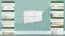 Schuhschrank 011 Kiefer massiv Vollholz weiß lackiert - Abmessung 80 x 140 x 29 cm  (H x B x T)