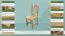 Stuhl Kiefer massiv Vollholz natur Junco 247- Abmessung 95 x 44 x 46 cm