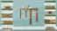 Tisch Kiefer massiv Vollholz Eichefarben Rustikal Junco 227D (eckig) - 120 x 60 cm (B x T)