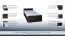 Einzelbett / Gästebett Corrientes 11 inkl. Bodenplatte, Farbe: Wenge - 90 x 200 cm (B x L)