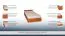 Doppelbett Corrientes 19 inkl. Lattenrost, Farbe: Erle - 160 x 200 cm (B x L)