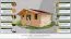 Holz-Gartenhaus 3,98 x 4,98 Meter (inkl. Dach) | Naturbelassen | Satteldach | 34 mm Blockbohlen-Haus Abbildung