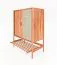 Vorzimmerschrank Wellsford 42 Kernbuche massiv geölt - Abmessungen: 150 x 108 x 46 cm (H x B x T)