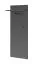 Großer Garderobenschrank Ringerike 05, Farbe: Anthrazit / Eiche Artisan - Abmessungen: 203 x 180 x 32 cm (H x B x T), mit sechs Türen und zwei Schubladen
