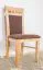 Stuhl Buche massiv Vollholz natur Junco 249 - Abmessung 98 x 48 x 50 cm