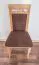 Stuhl Buche massiv Vollholz natur Junco 249 - Abmessung 98 x 48 x 50 cm