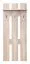 Garderobe Paseh 23, Farbe: Sonoma Eiche - Abmessungen: 120 x 49 x 24 cm (H x B x T)