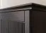 Drehtürenschrank / Kleiderschrank | aus massiv finnische Kiefer | Farbe: Tabacco | langlebig | Maße: 212,5 x 188,5 x 63 cm | natürliche Maserung