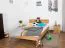 Futonbett / Massivholzbett Wooden Nature 03 Eiche geölt - Liegefläche 140 x 200 cm (B x L)