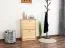 Schuhschrank 006 Kiefer massiv Vollholz natur - Abmessung 80 x 58 x 29 cm (H x B x T)