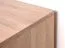 Vitrine Kundiawa 30, Farbe: Sonoma Eiche hell / Sonoma Eiche dunkel - Abmessungen: 200 x 80 x 40 cm (H x B x T)