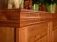Schrank Jabron 02, Kiefer massiv Vollholz, Farbe: Kiefer - 142 x 130 x 50 cm (H x B x T)