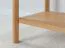 Beistellkommode | hoher Beistelltisch | Massivholz | 1 Schublade | Soft Close System | Eichenholz geölt | 1 Ablagefach | Farbe: Eiche | 33 x 33 x 90 cm | Seille 14 | gefräster Griff