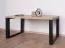 Couchtisch "Prizren" 02, Eiche Artisan / Mattschwarz, 105 x 60 x 50 cm, geeignet als Beistelltisch für Wohnzimmer, Schlafzimmer, Kinderzimmer, Jugendzimmer