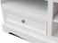 TV-Unterschrank Gyronde 10, Kiefer massiv Vollholz, Farbe: Weiß / Walnuss - 53 x 167 x 53 cm (H x B x T)
