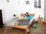 Eiche-Bett massiv | 140 x 200 cm | Eiche | Geölt Abbildung