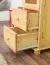Vitrinenschrank Kiefer natur