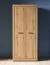 Kleiderschrank / Drehtürenschrank Athens 01 | Maße: 87 x 53 x 195 cm | Farbe: Eiche Evoke | 2 Türen | 1 Kleiderstange | Griffe: Kunststoff | Soft-Close