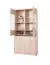 Vitrine Popondetta 21, Farbe: Sonoma Eiche - Abmessungen: 200 x 95 x 38 cm (H x B x T)