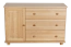 Kommode Massivholz 037 - Abmessung 78 x 118 x 42 cm (H x B x T)